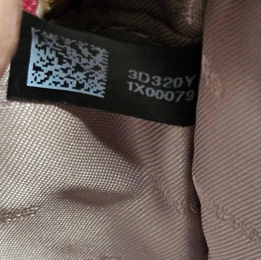 Michael Kors Jet Set Travel Crossbody Red Saffiano Leather Gold Chain MK Logo - Picture 8 of 9